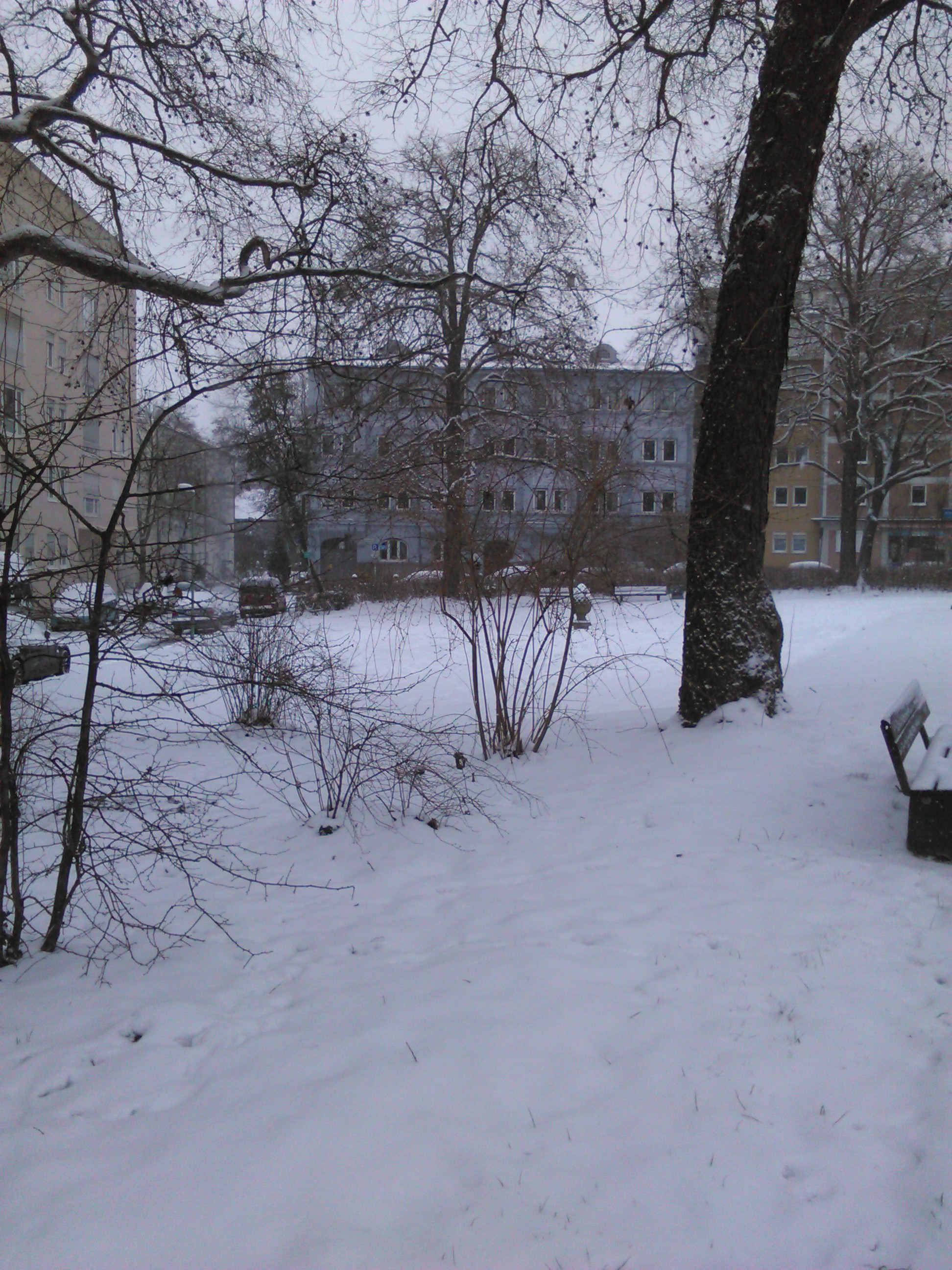 Augsburg im Schnee